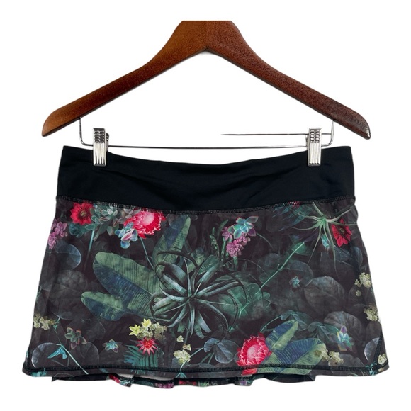 Lululemon Pace Setter Pleated Tennis Skirt Curious Jungle, Size 8 Regular - Picture 1 of 4